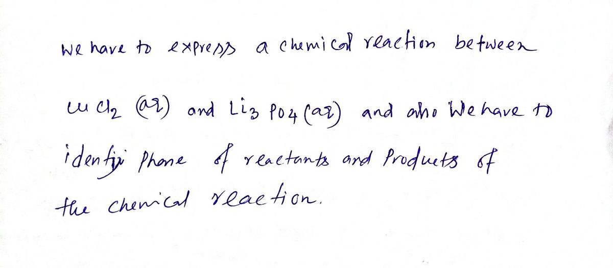 Chemistry homework question answer, step 1, image 1